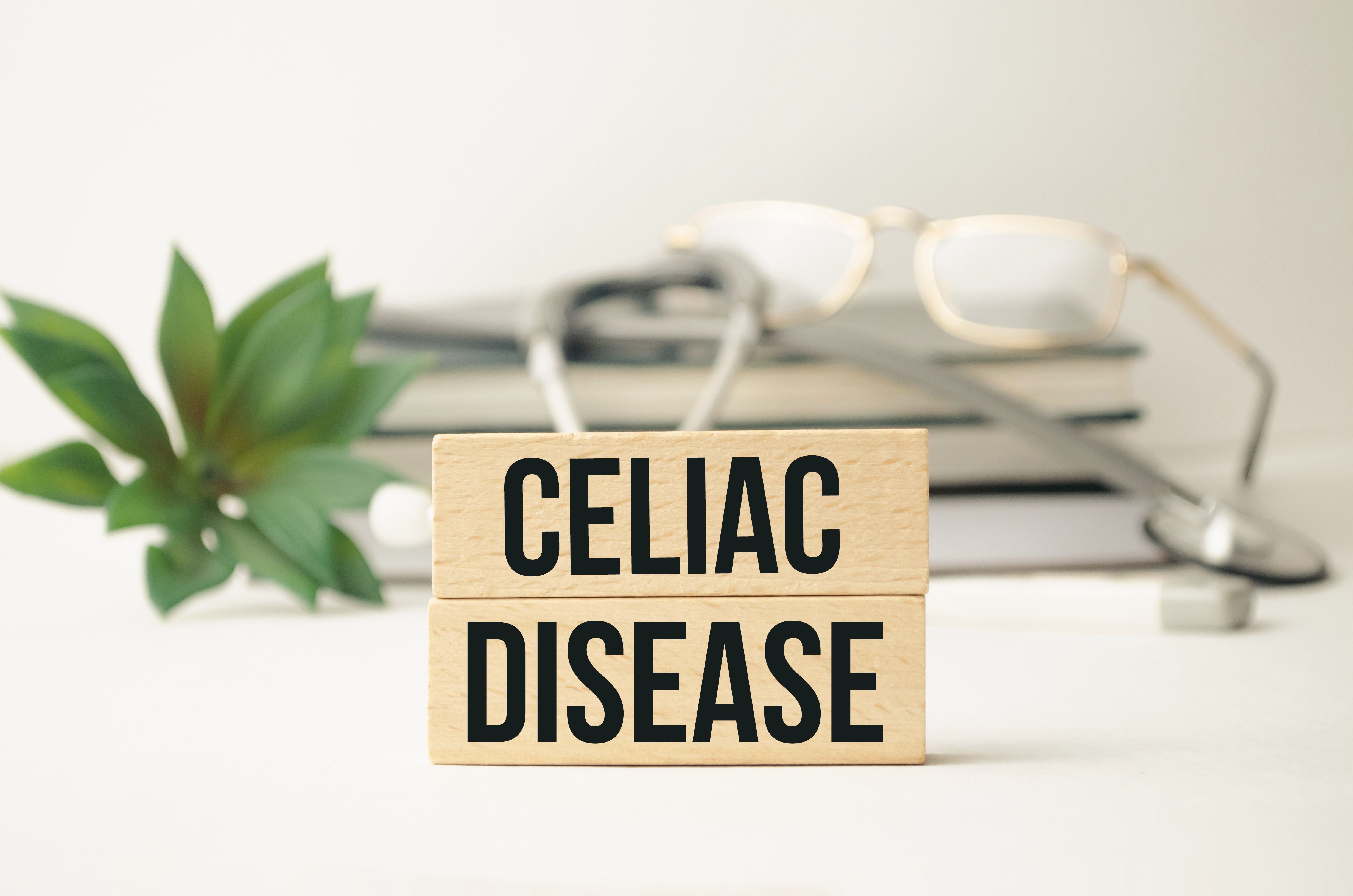 Celiac disease in wood cubes